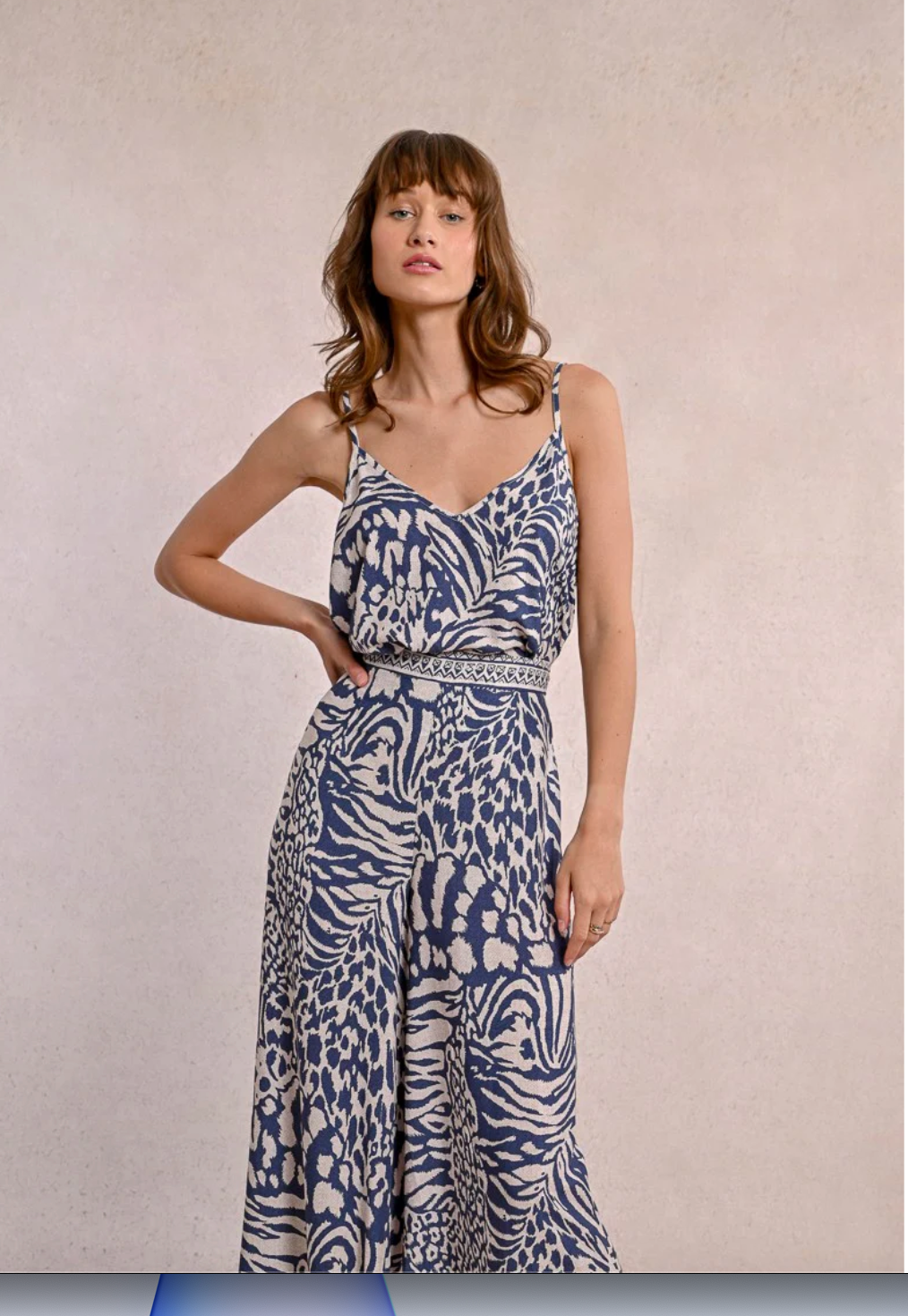 FINAL SALE Maggy Wide Pants in Zebra