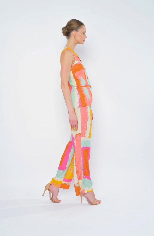 FINAL SALE Olly Top in Warhol