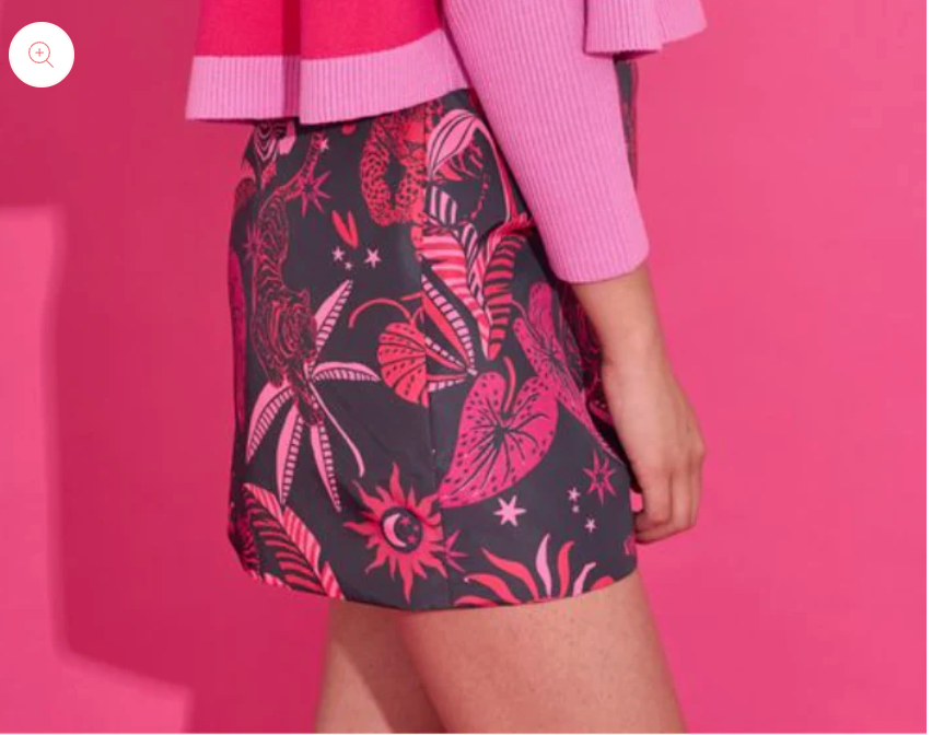 Pamela Skirt in Zebra Lounge