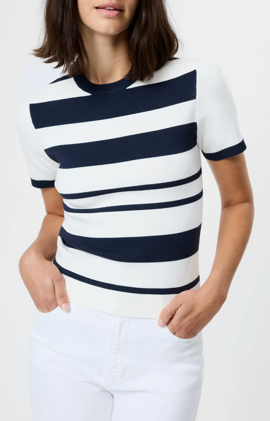 Maxime Knit Striped Top