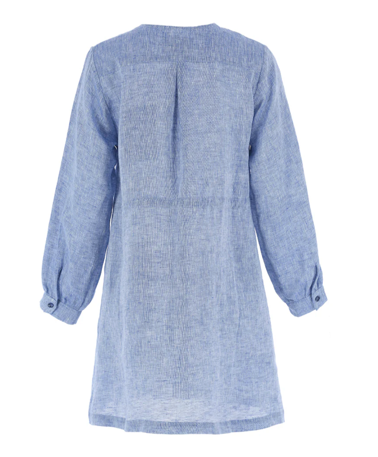 FINAL SALE The Mason Dress in Denim Linen