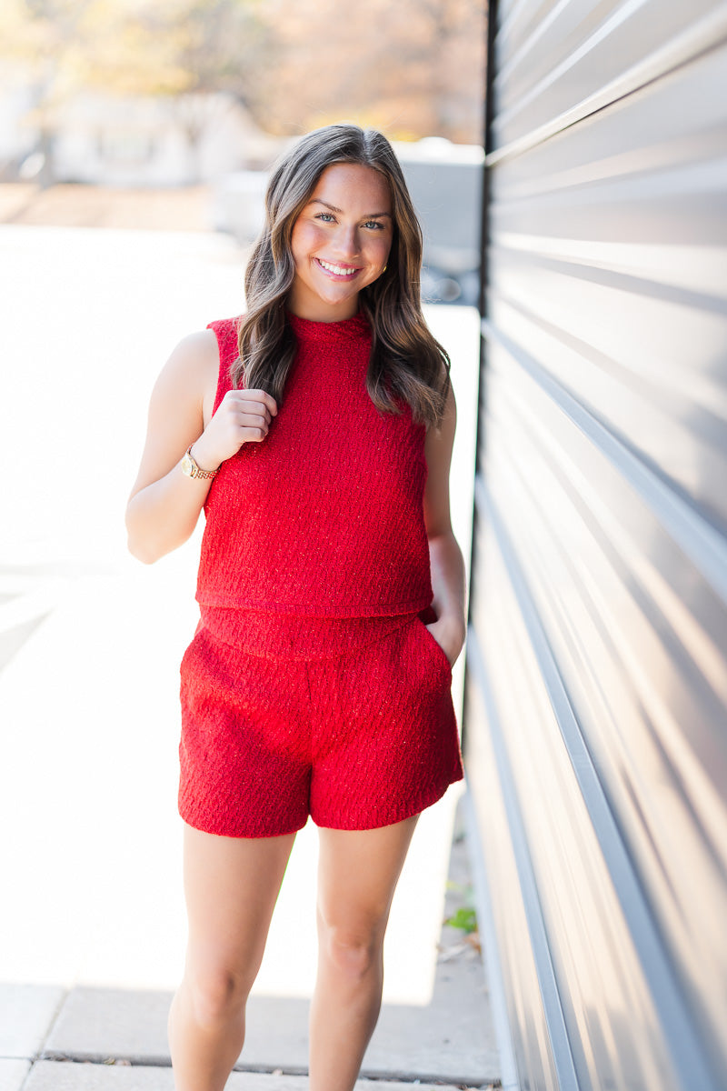 FINAL SALE Darron Short in Candy Cane