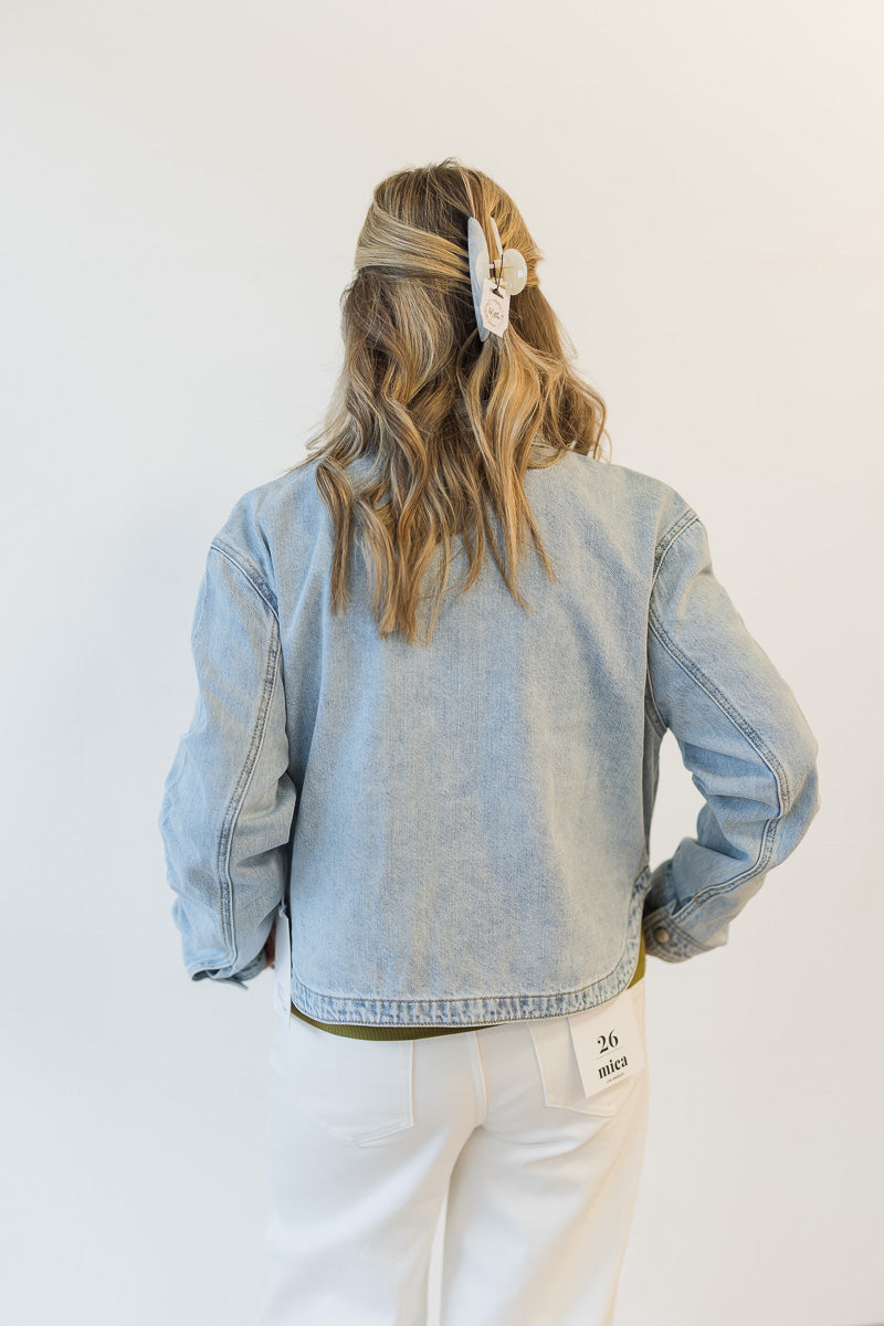 Dolly Lightweight Cropped Jean Jacked
