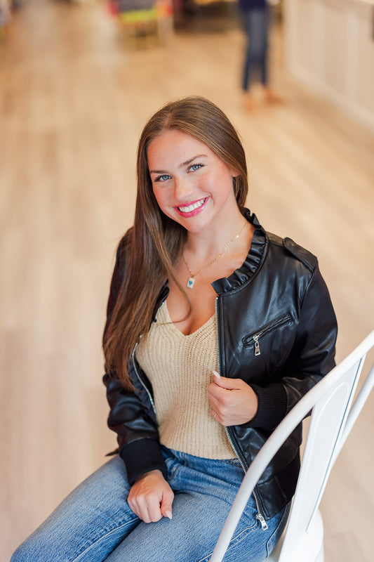 Gold/Turquoise Heart Necklace