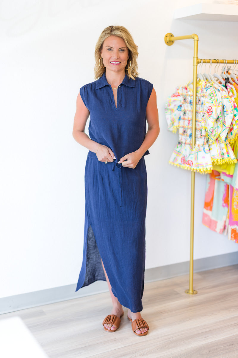 Bayley Skirt in Navy
