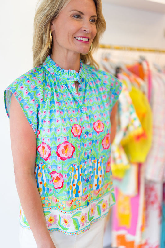 FINAL SALE Birkin Top in Chateau