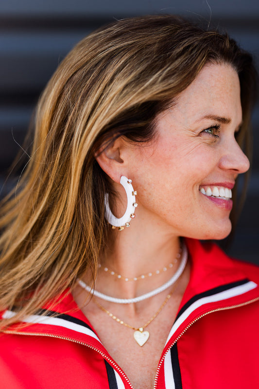 FINAL SALE City Girl Jewel Hoop