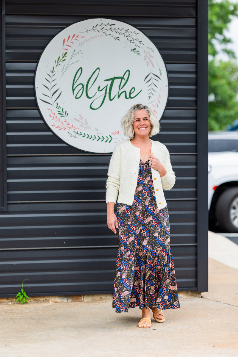 Final Sale-Isabelle Dress in Multi Print