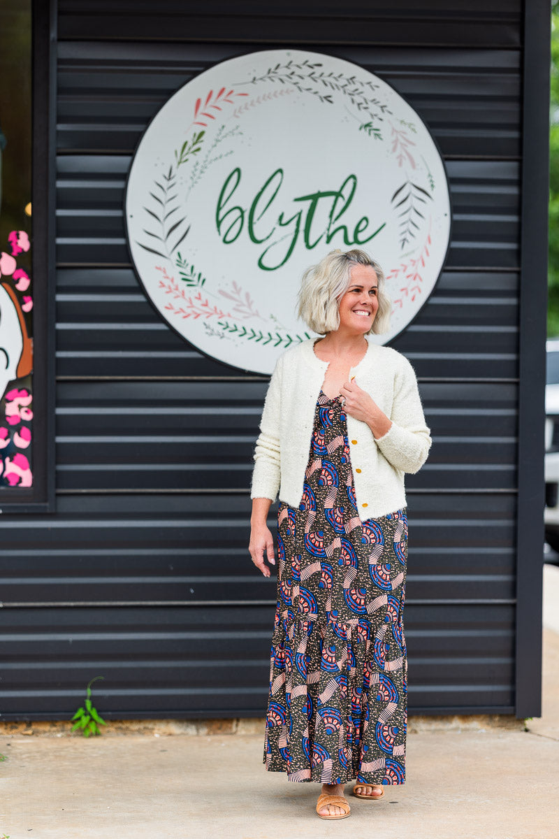 Final Sale-Isabelle Dress in Multi Print