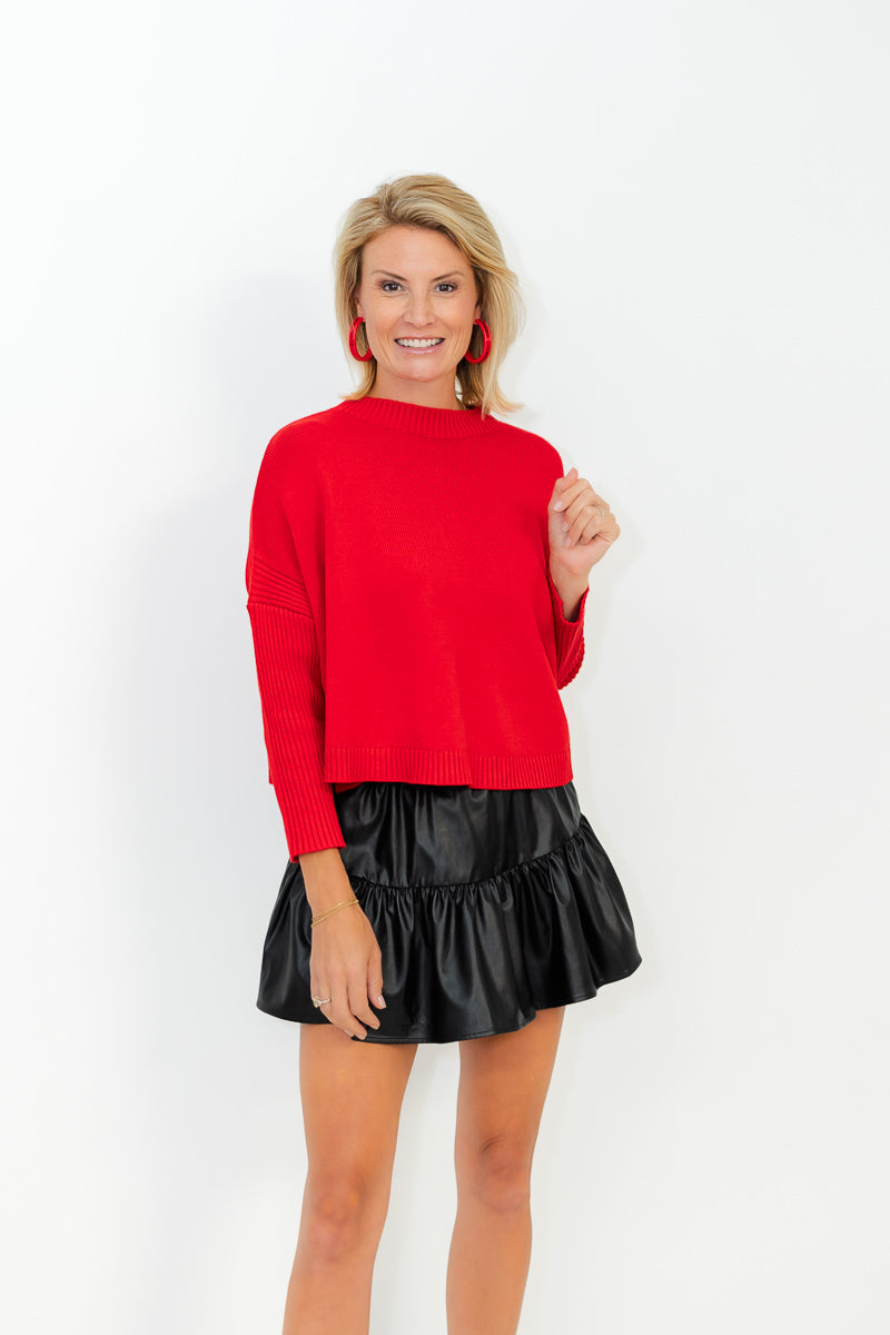 FINAL SALE Willa Skort in Black