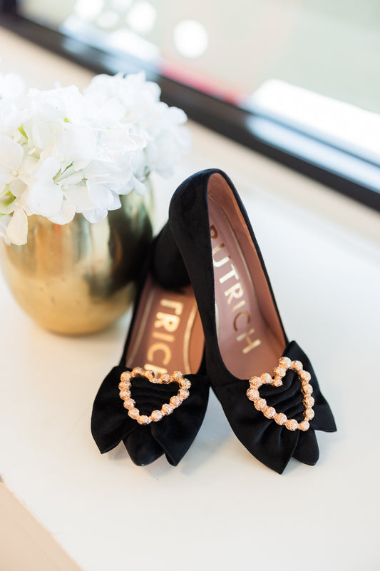 FINAL SALE Fancy Pump in Black