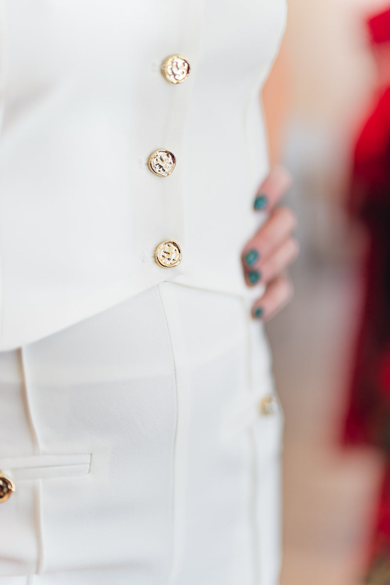 Remi Trousers in White