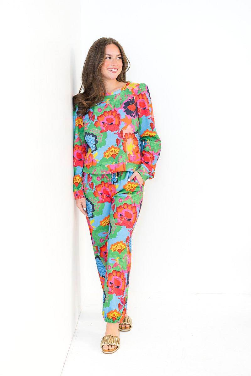 FINAL SALE Elton Pant in Lotus