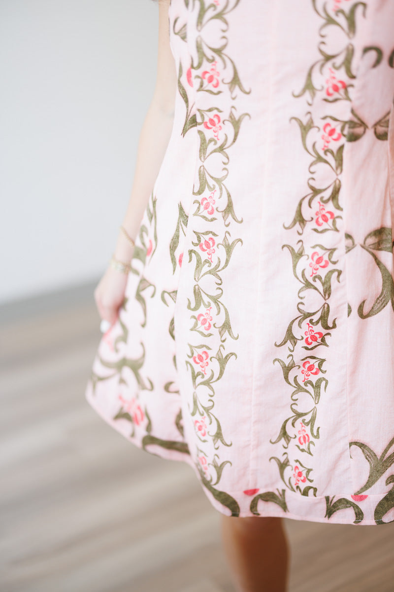 FINAL SALE Layla Dress in Blush