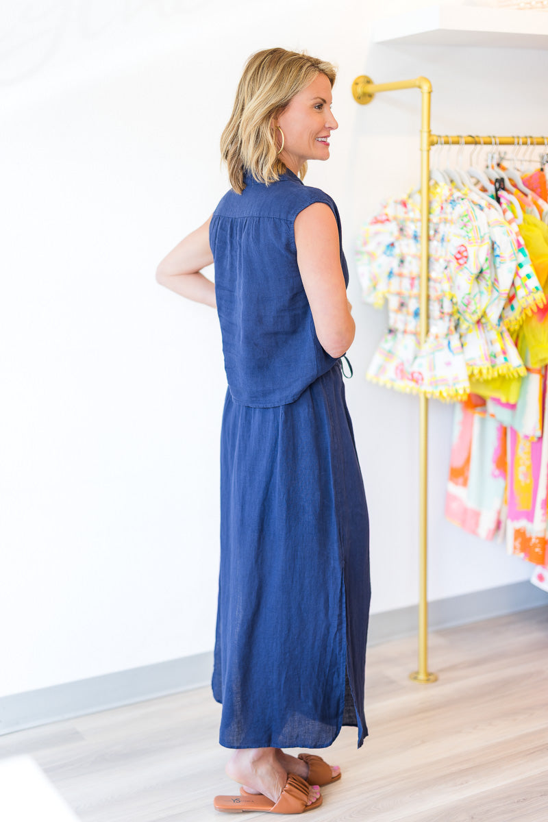 Bayley Skirt in Navy