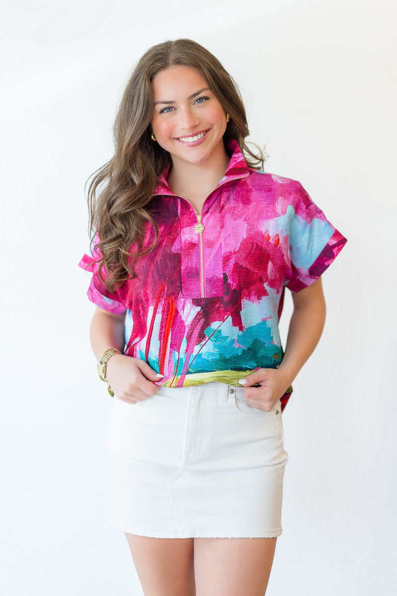 Poppy Pullover in Bellamy Sunset