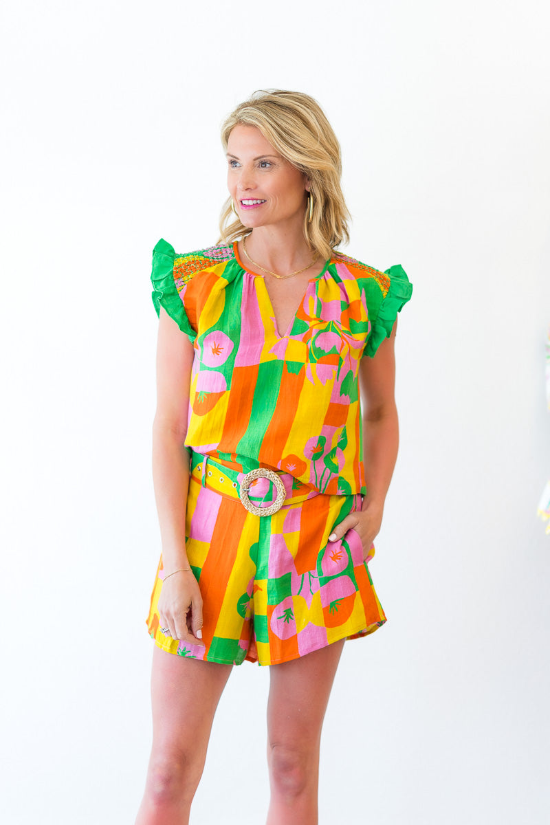 FINAL SALE Gigi Top in Grasse