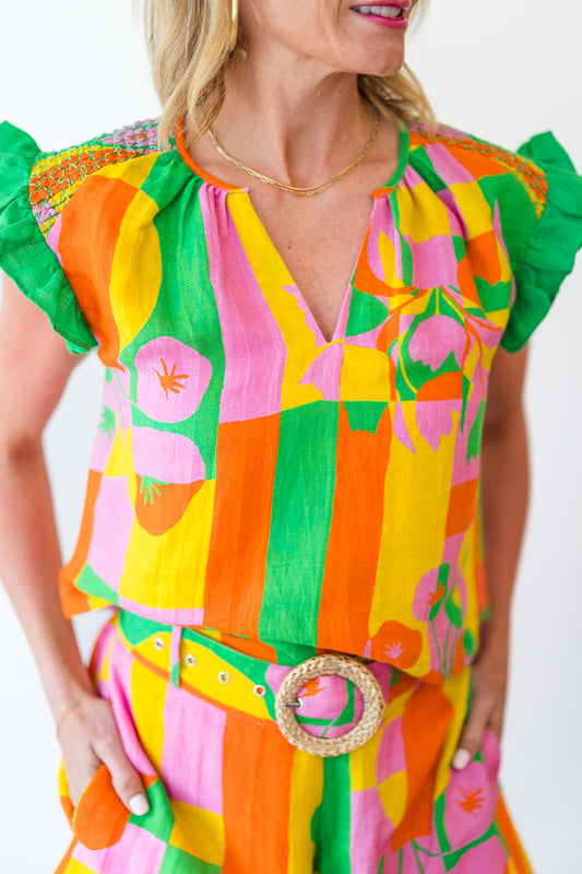 FINAL SALE Gigi Top in Grasse