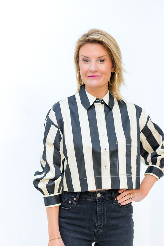 FINAL SALE Mattie Top in Cabana