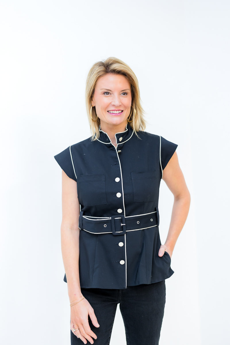 Oliver Top in Black