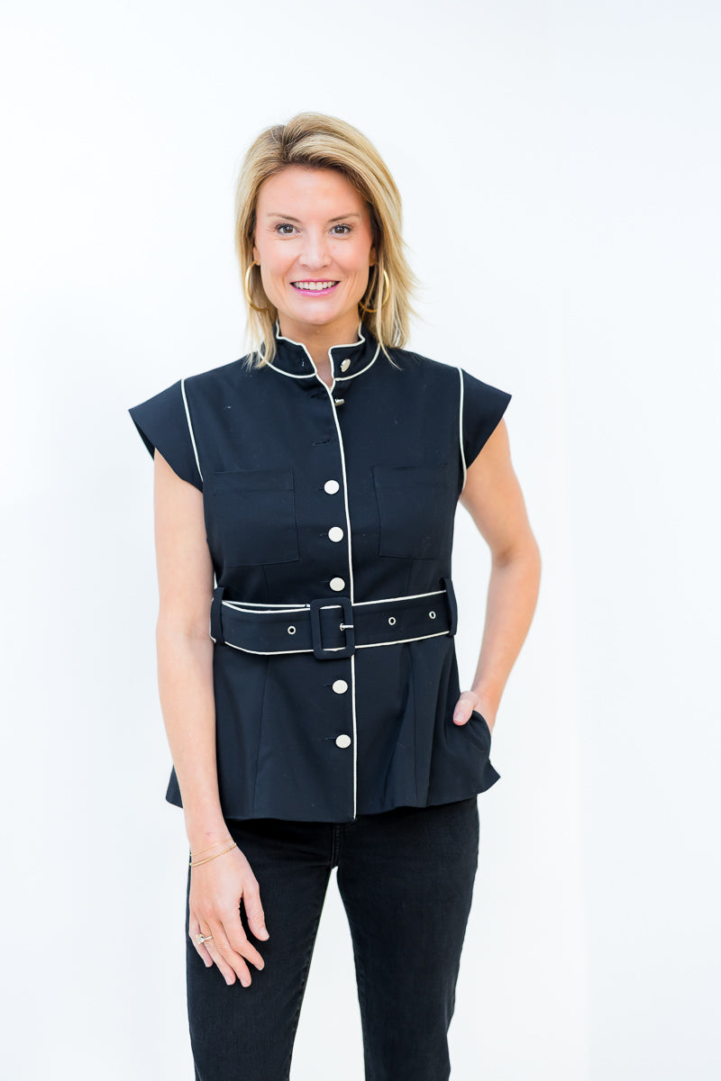 Oliver Top in Black