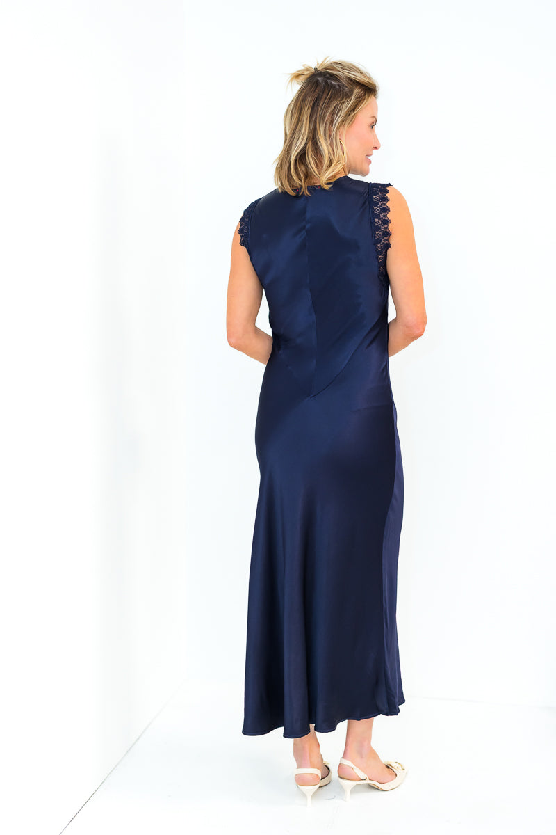 FINAL SALE Hailey Dress in Navy