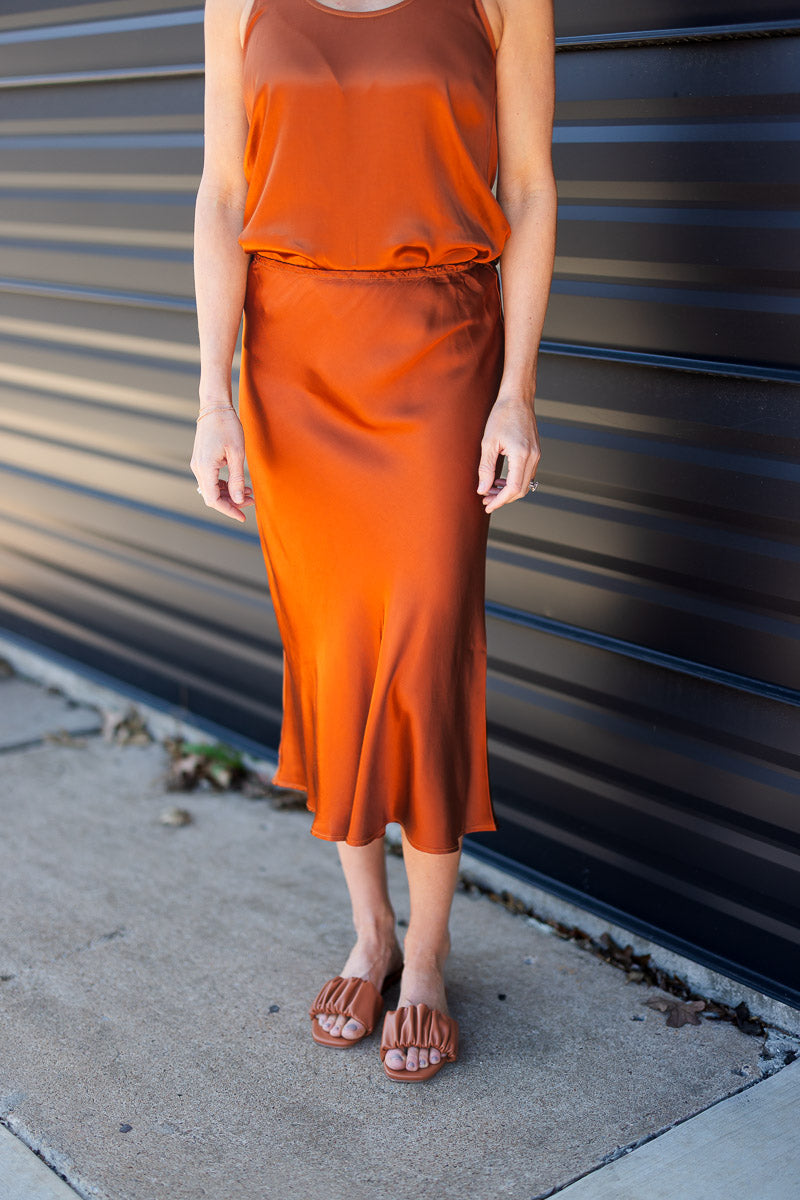 Farah Skirt in Clay