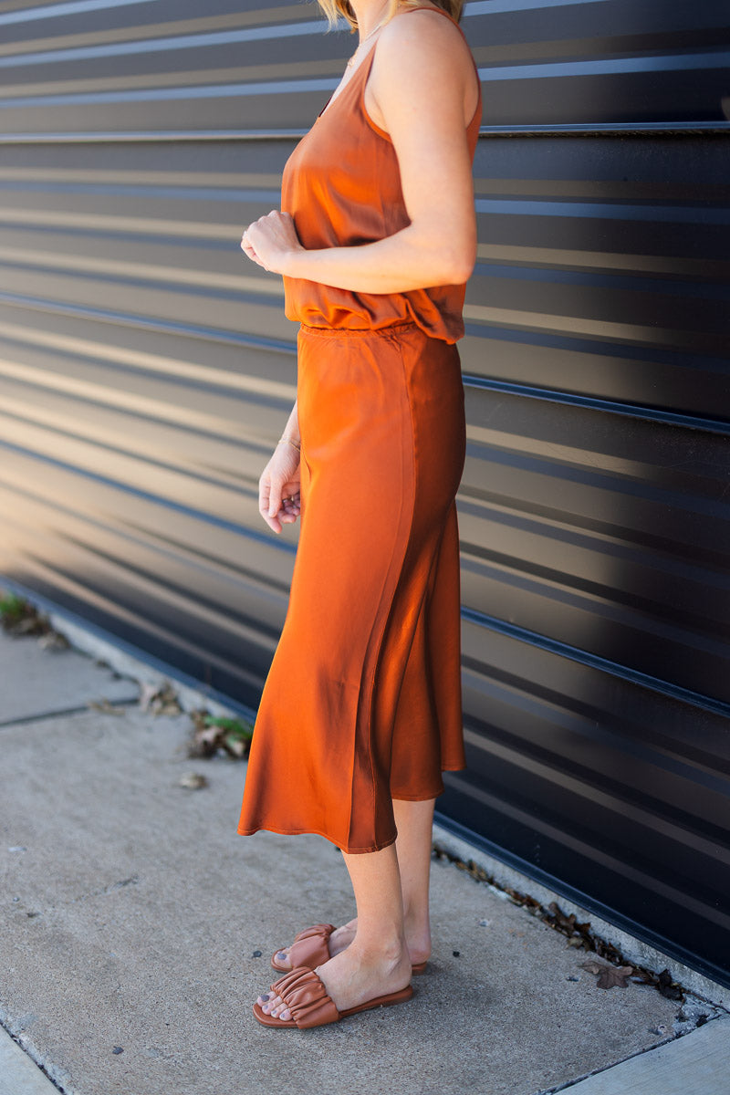 Farah Skirt in Clay