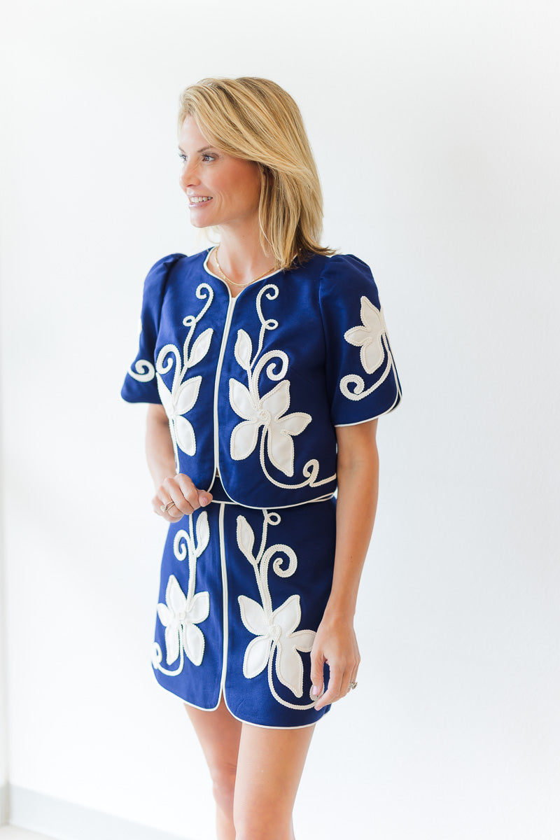 Beeson Top in Navy