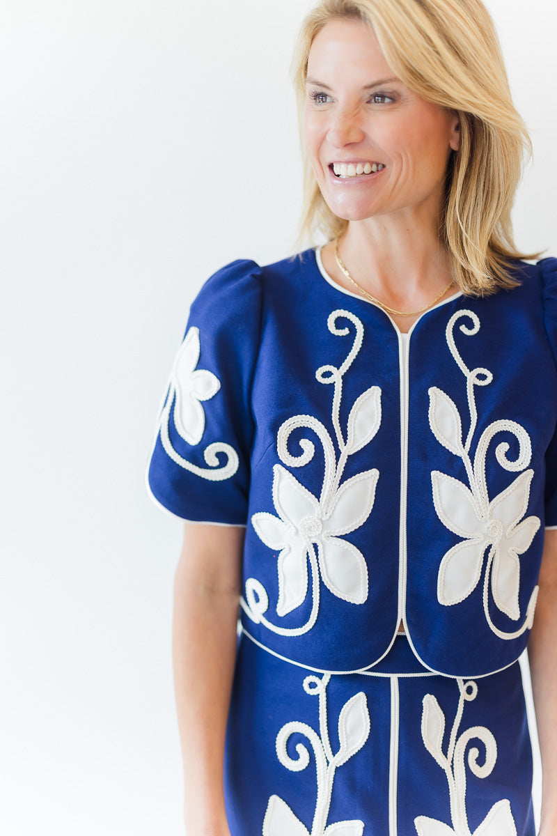 Beeson Top in Navy