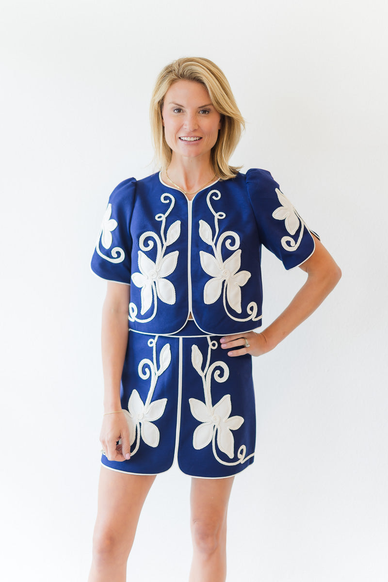 Beeson Top in Navy