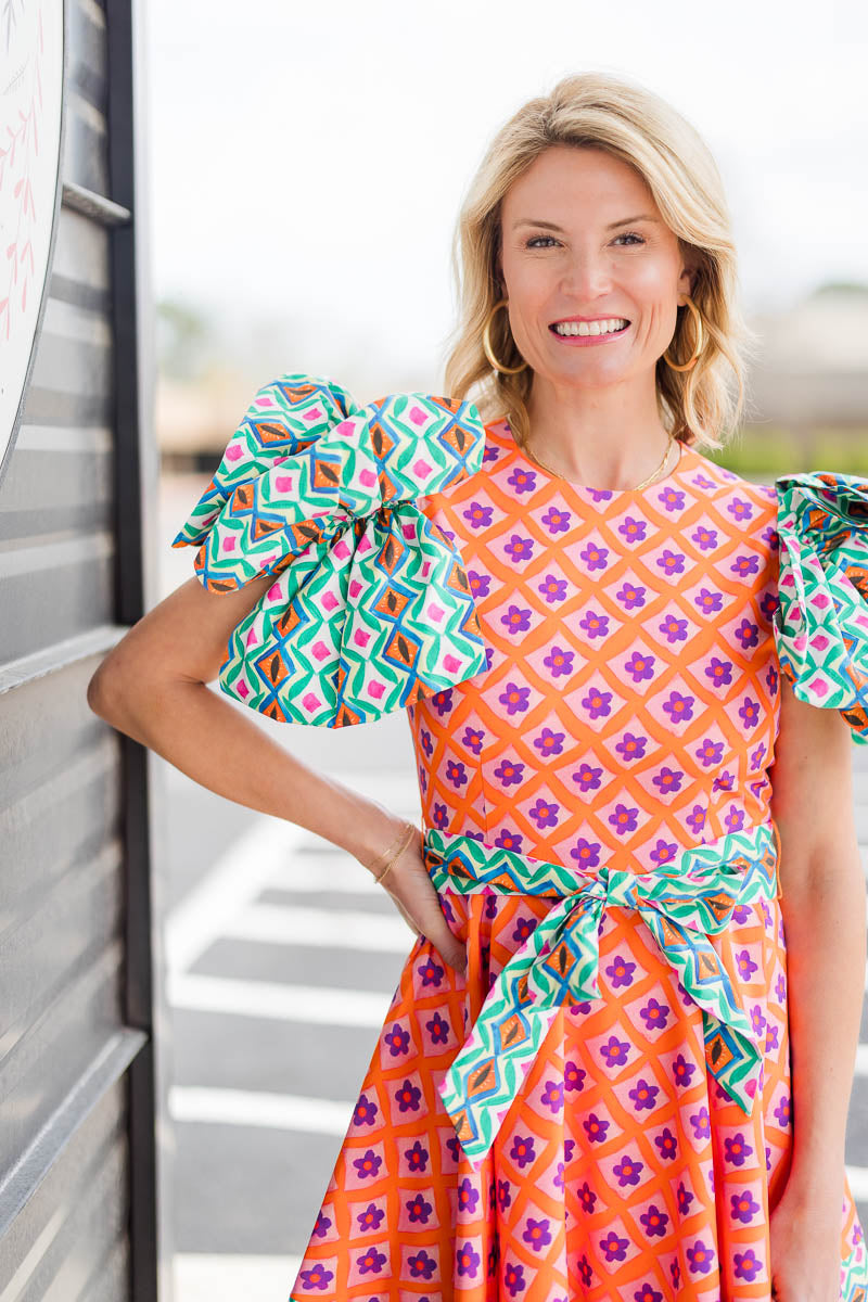 FINAL SALE Grenada Dress in Multi