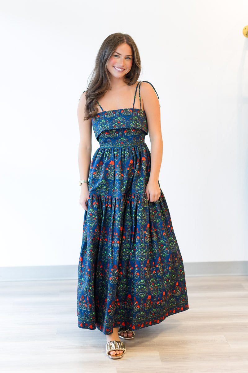 Dolly Dress in Midnight Garden