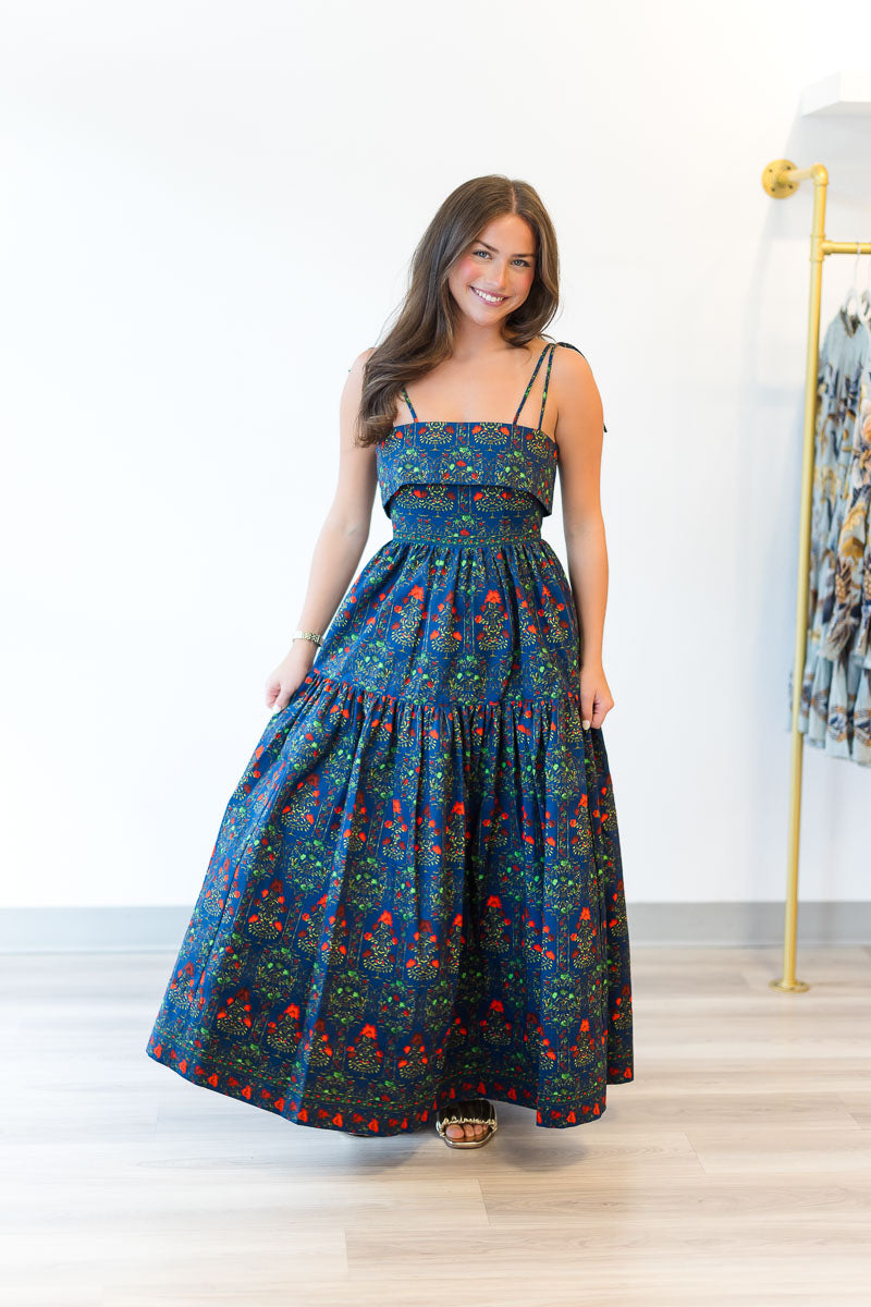 Dolly Dress in Midnight Garden