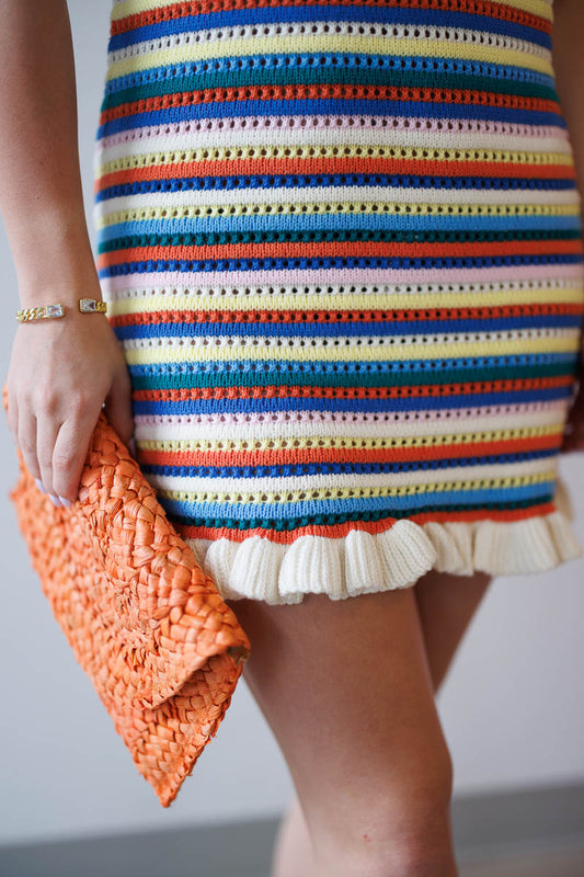 Sprinkle Stripe DayDream Knit Dress