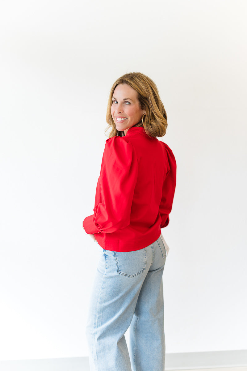 Hampton Top in High Risk Red