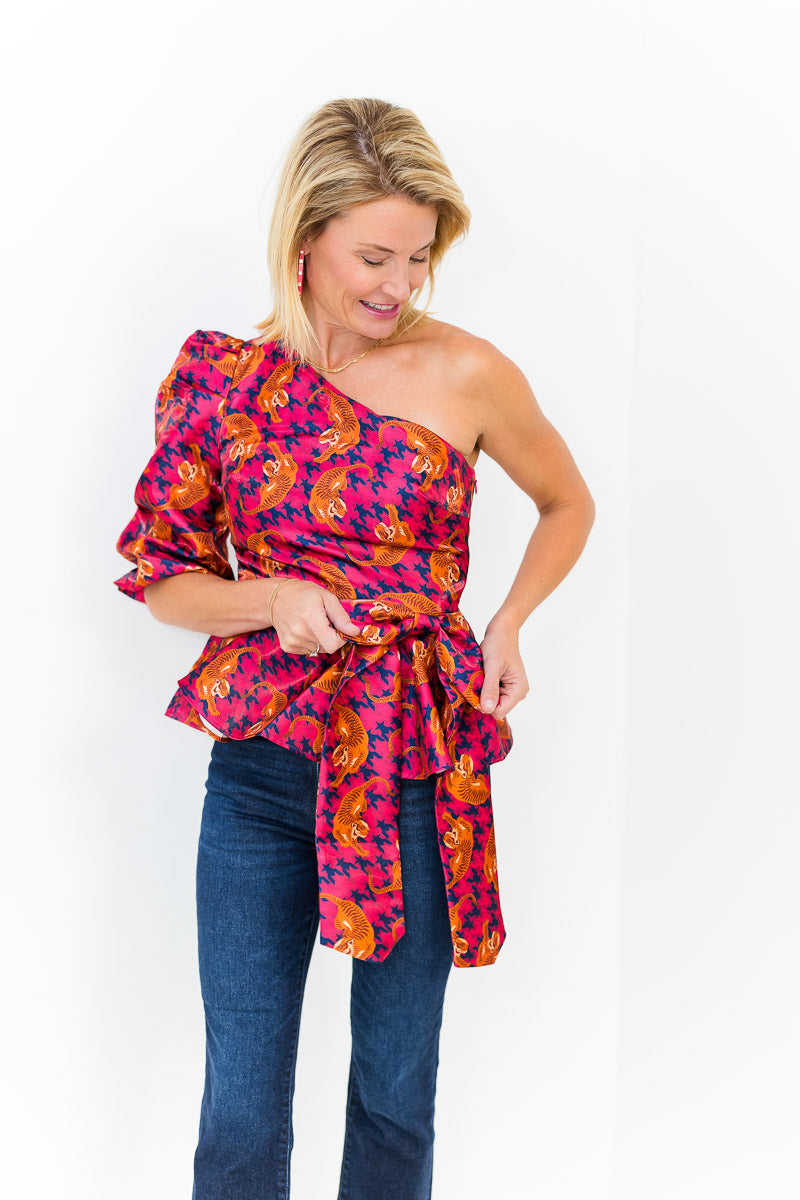 FINAL SALE Amelia Top in Party Prowl