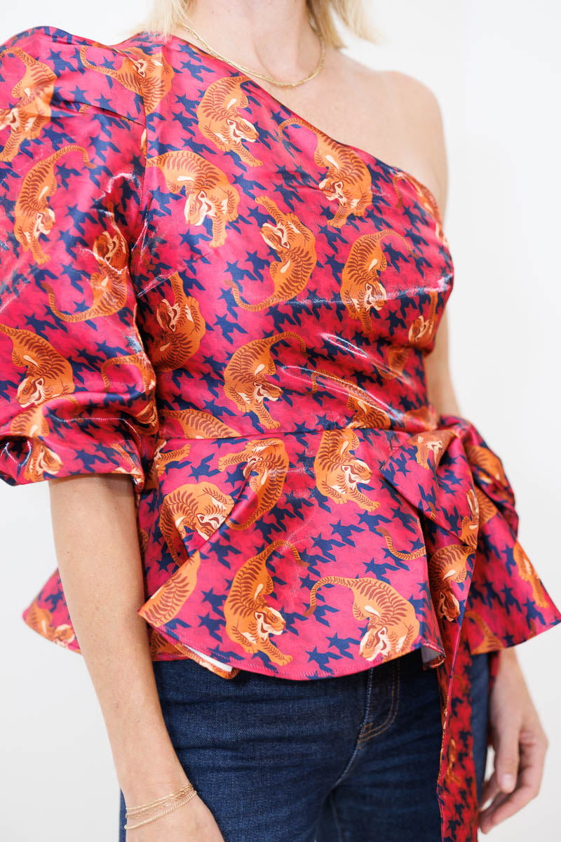 FINAL SALE Amelia Top in Party Prowl