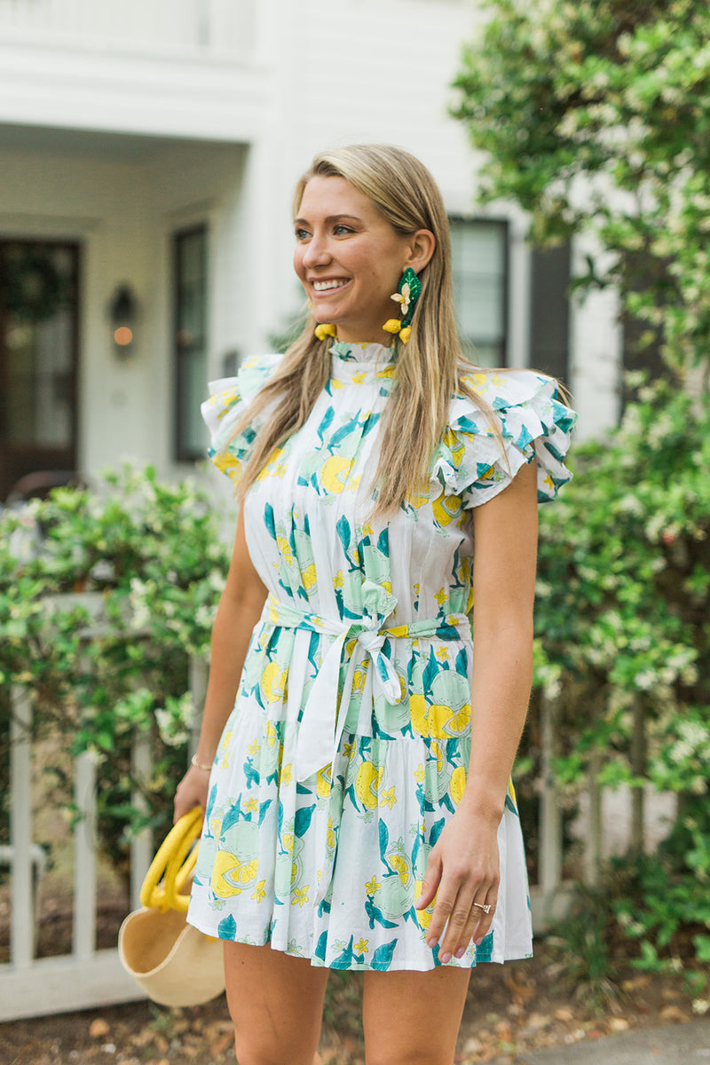 Jasmine Mini Dress in Sorbet