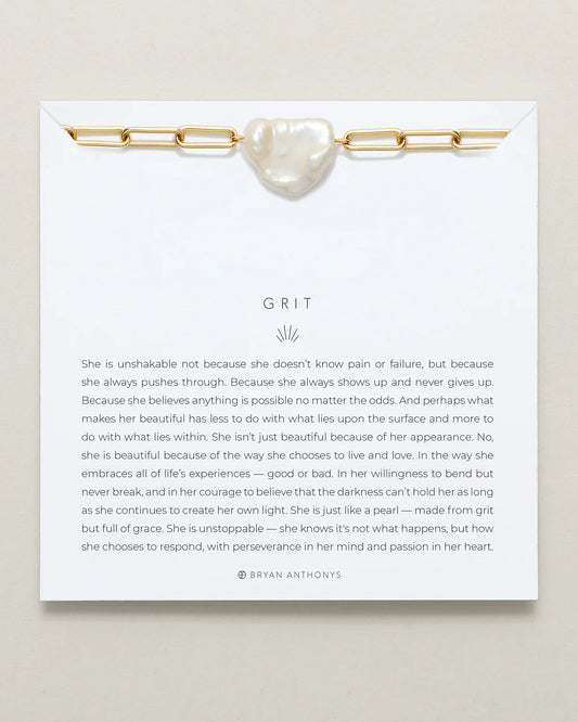 Abigail Grit Pearl Bracelet