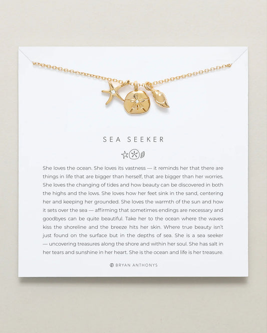 Santorini Sea Seeker Necklace