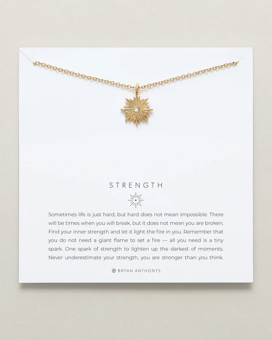 Radiant Sun Strength Necklace