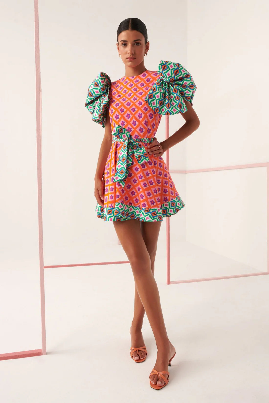 FINAL SALE Grenada Dress in Multi