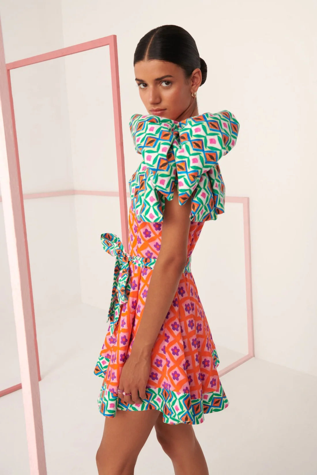 FINAL SALE Grenada Dress in Multi