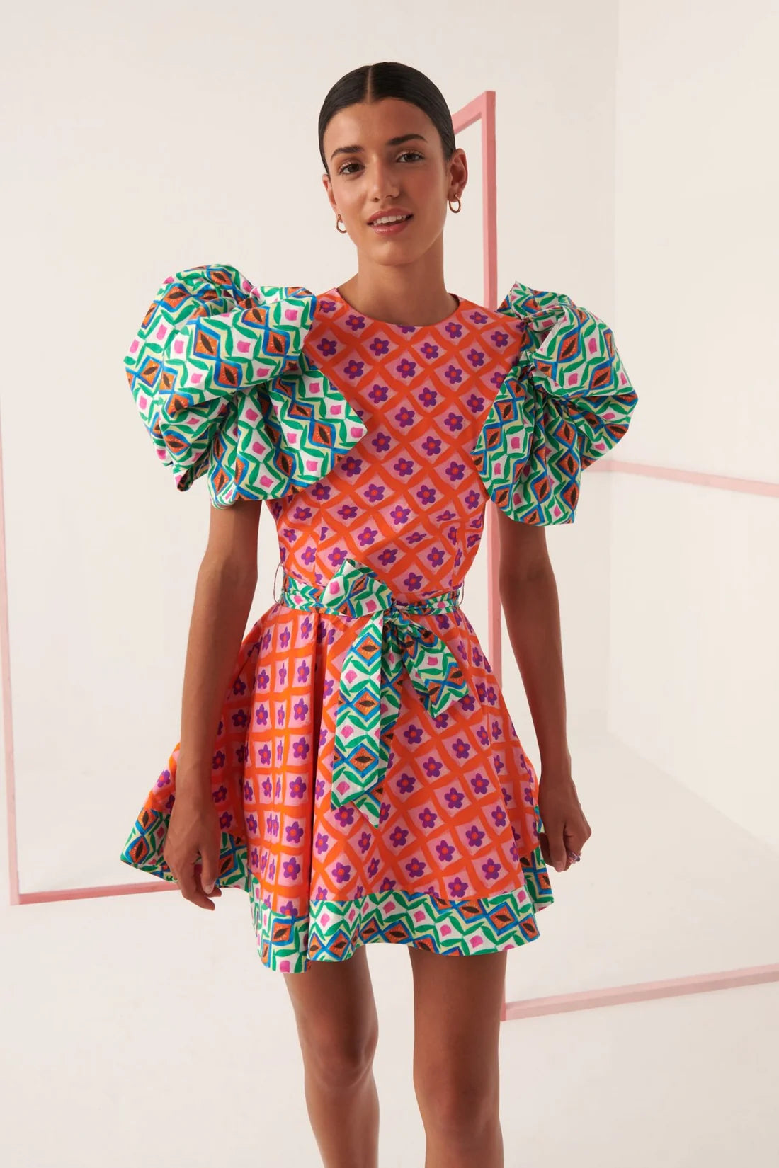 FINAL SALE Grenada Dress in Multi