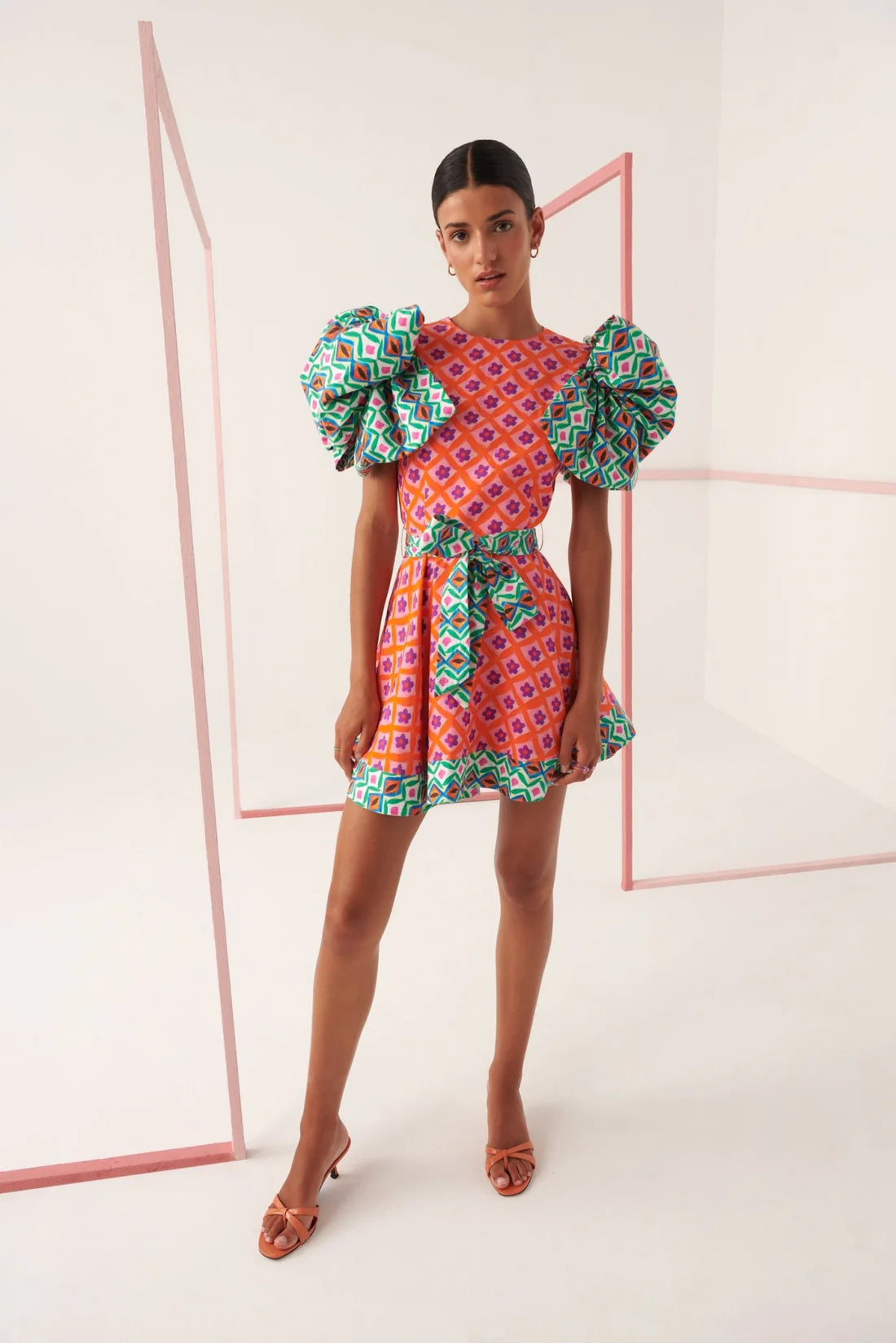 FINAL SALE Grenada Dress in Multi