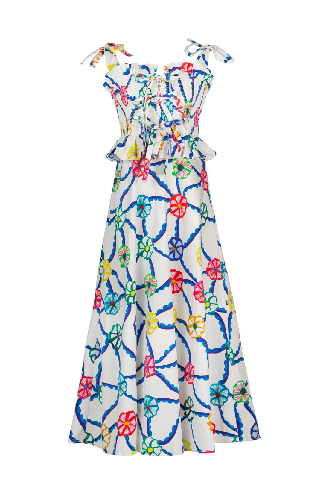 FINAL SALE Turpan Dress in Blue