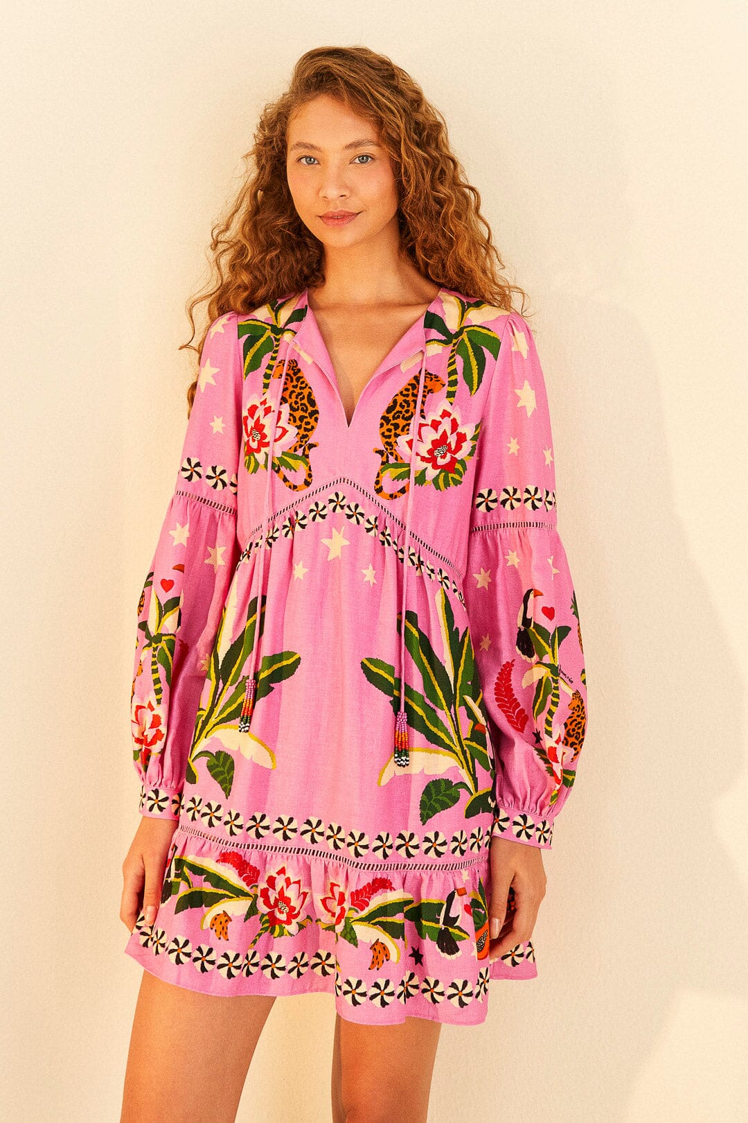 Leopard Forest Mini Dress