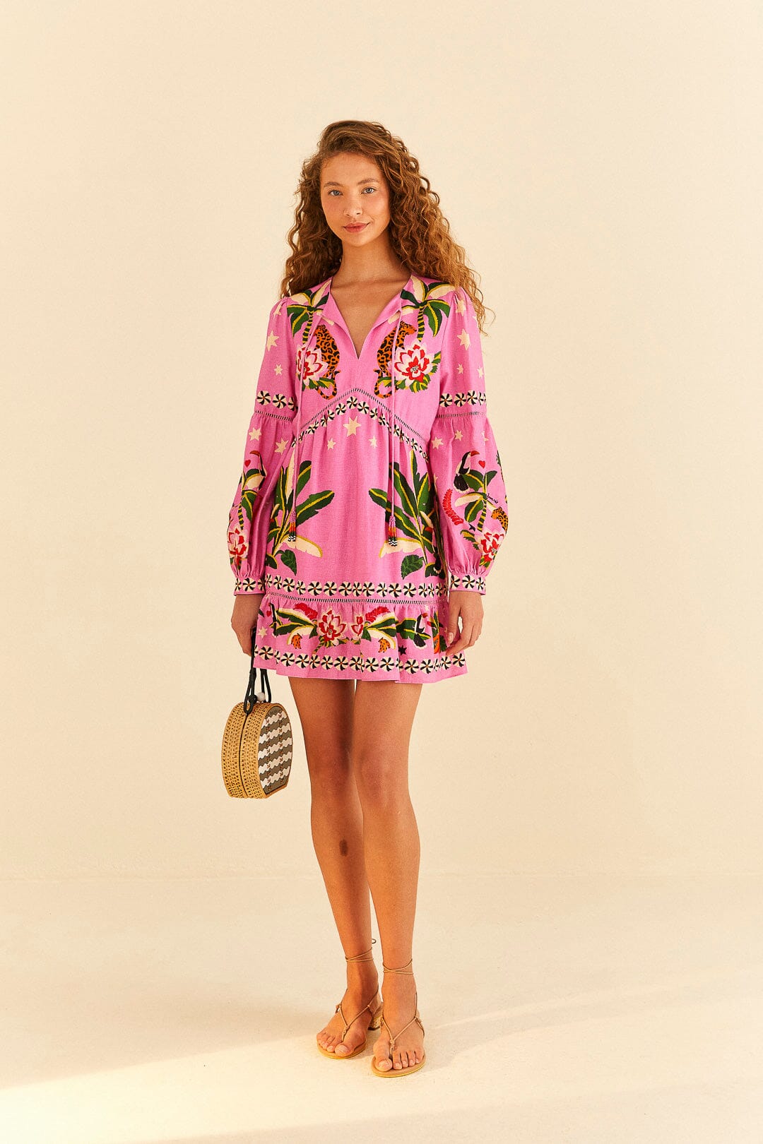 Leopard Forest Mini Dress