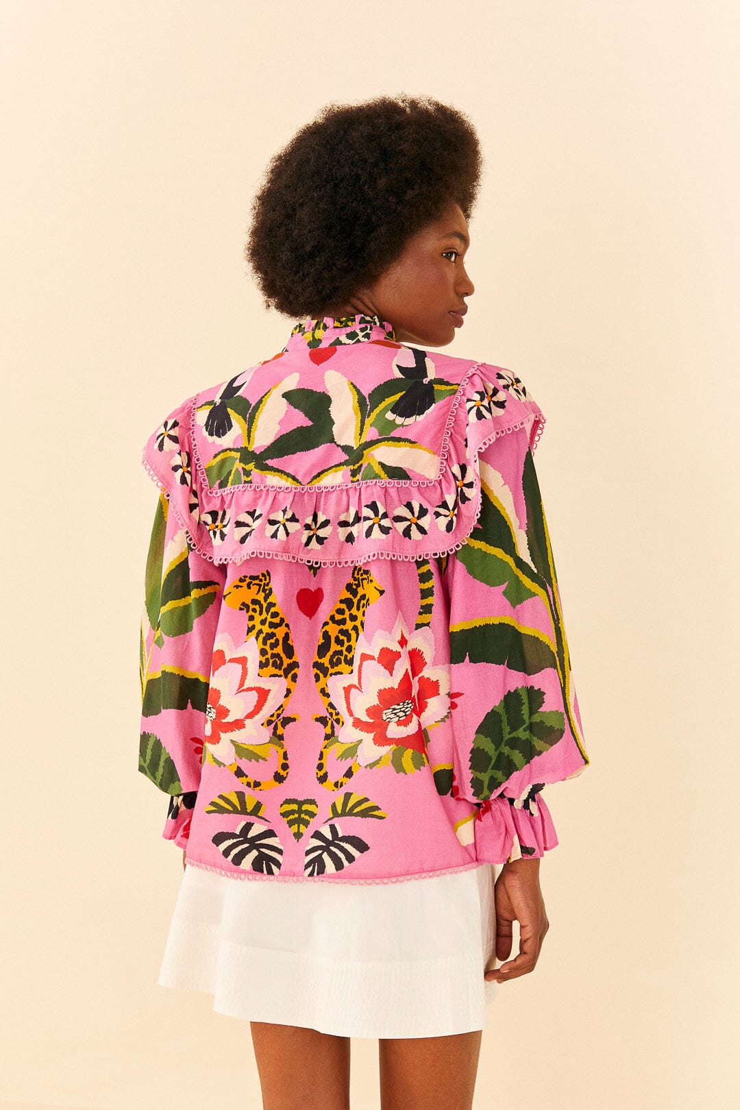Leopard Forest Blouse